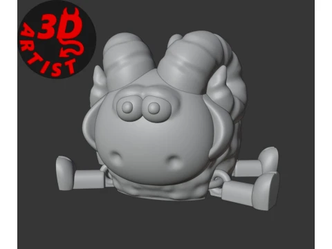 Ram Set 4 models 3D Print Model