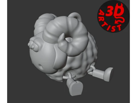 Ram Set 4 models 3D Print Model