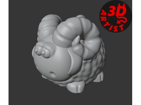 Ram Set 4 models 3D Print Model