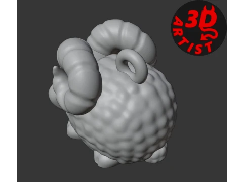 Ram Set 4 models 3D Print Model