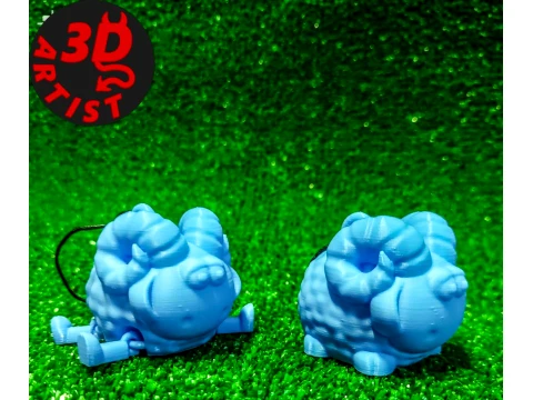 Ram Set 4 models Model Cetak 3D
