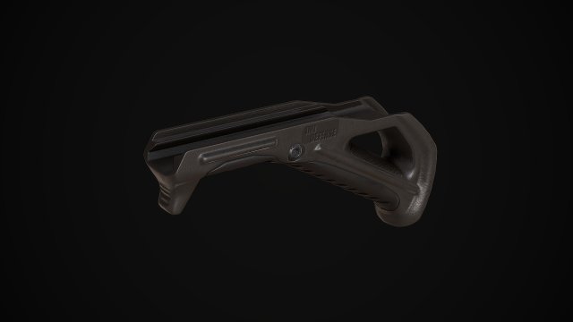 imi defense - fsg2 front support grip low-poly Modelo 3D .c4d .max .obj .3ds .fbx .stl .blend 