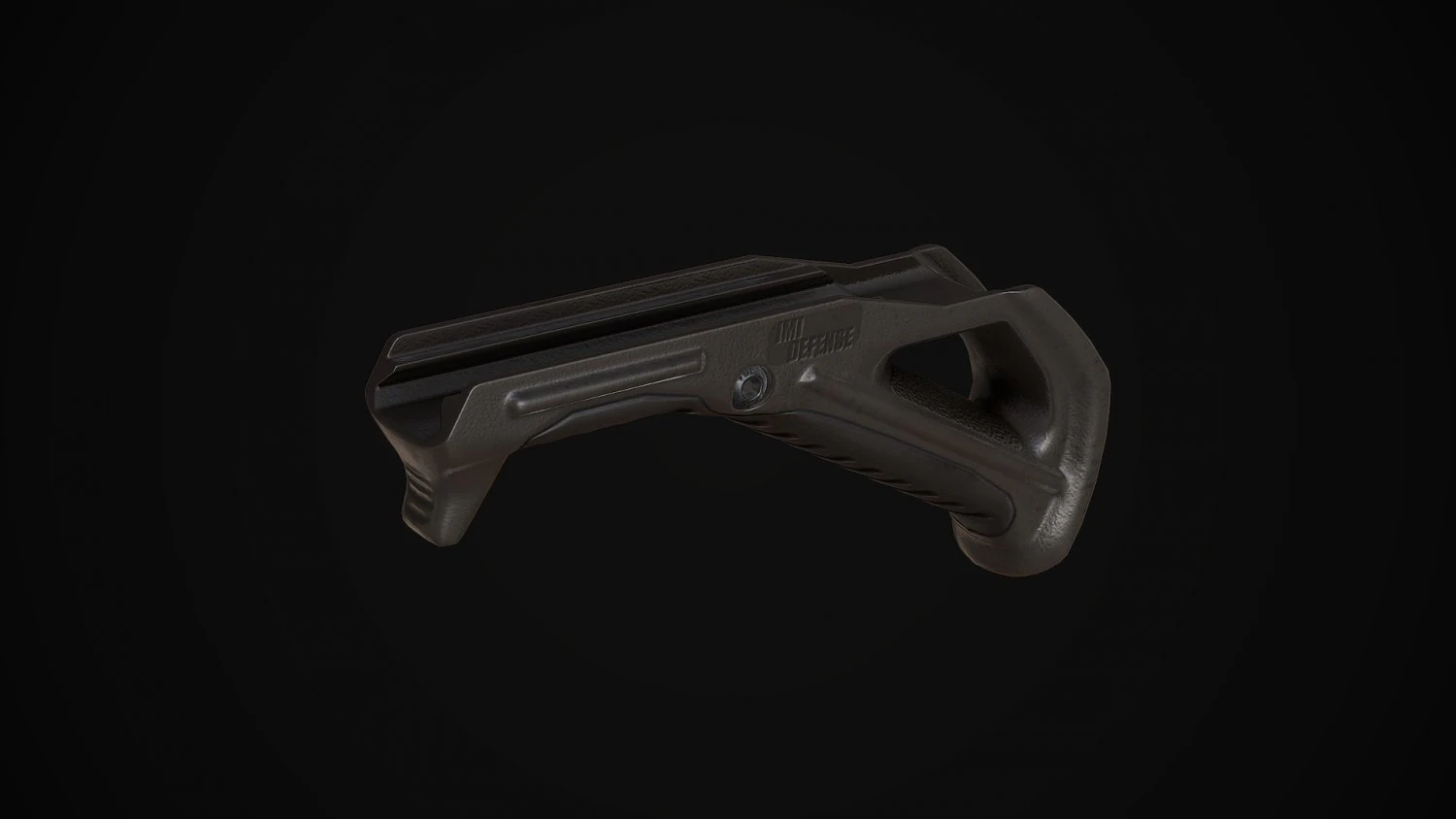 imi defense - fsg2 front support grip low-poly 3D Model .c4d .max .obj .3ds .fbx .stl .blend 