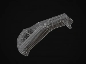 imi defense - fsg2 front support grip low-poly 3D Model