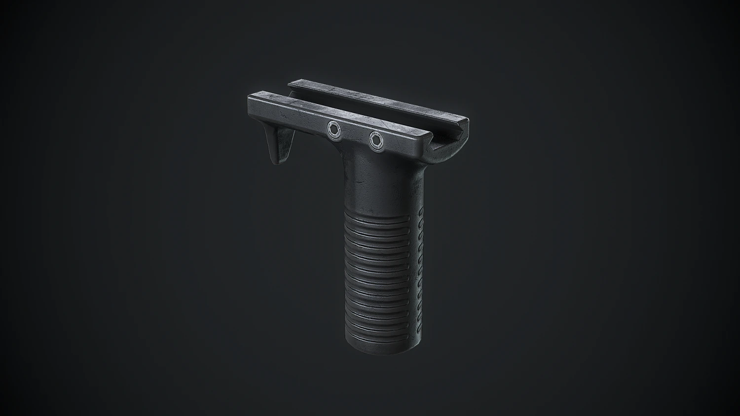 kwa front grip 3D Model .c4d .max .obj .3ds .fbx .stl .blend