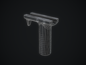 kwa front grip Modelo 3D