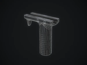 kwa front grip 3D Model