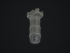 tangodown stubby vertical grip 3D Модель