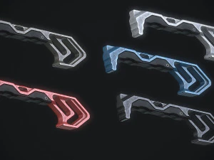 tyrant designs mod foregrip ar10 ar15 3D Model