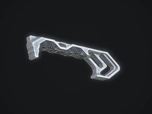 tyrant designs mod foregrip ar10 ar15 3D Model