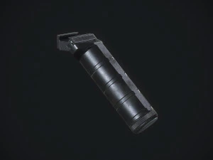 Zenit vertikaler kurzer Griff 45 abgewinkelt 3D Modell