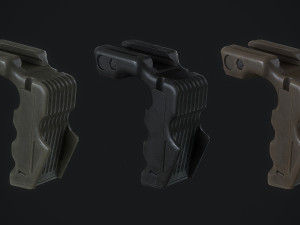 caa tactical front grip Model 3D