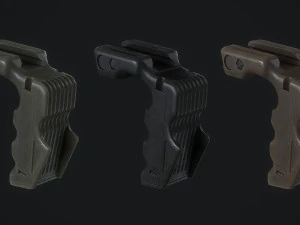 caa tactical front grip 3D Model