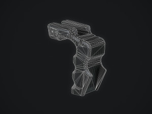 caa tactical front grip Model 3D