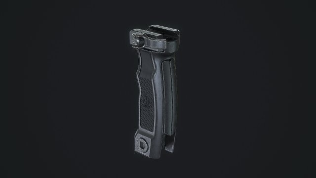 utg combat d grip 3D Model .c4d .max .obj .3ds .fbx .stl .blend 