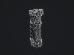 utg combat d grip 3D Model