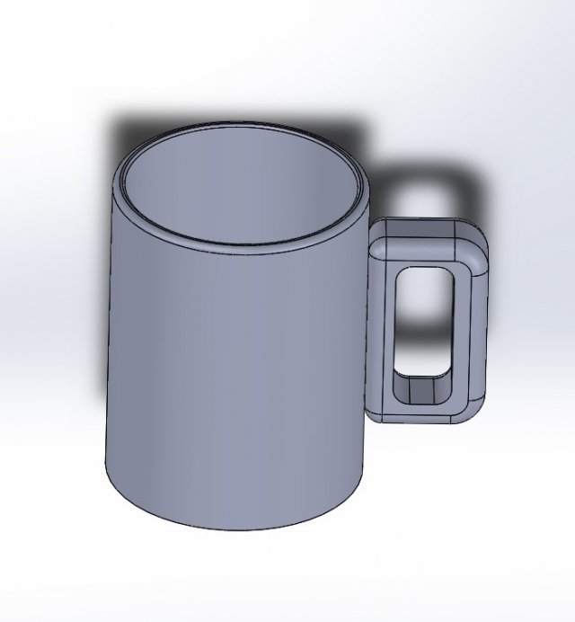 mug 3D 프린트 모델 .c4d .max .obj .3ds .fbx .stl .blend 