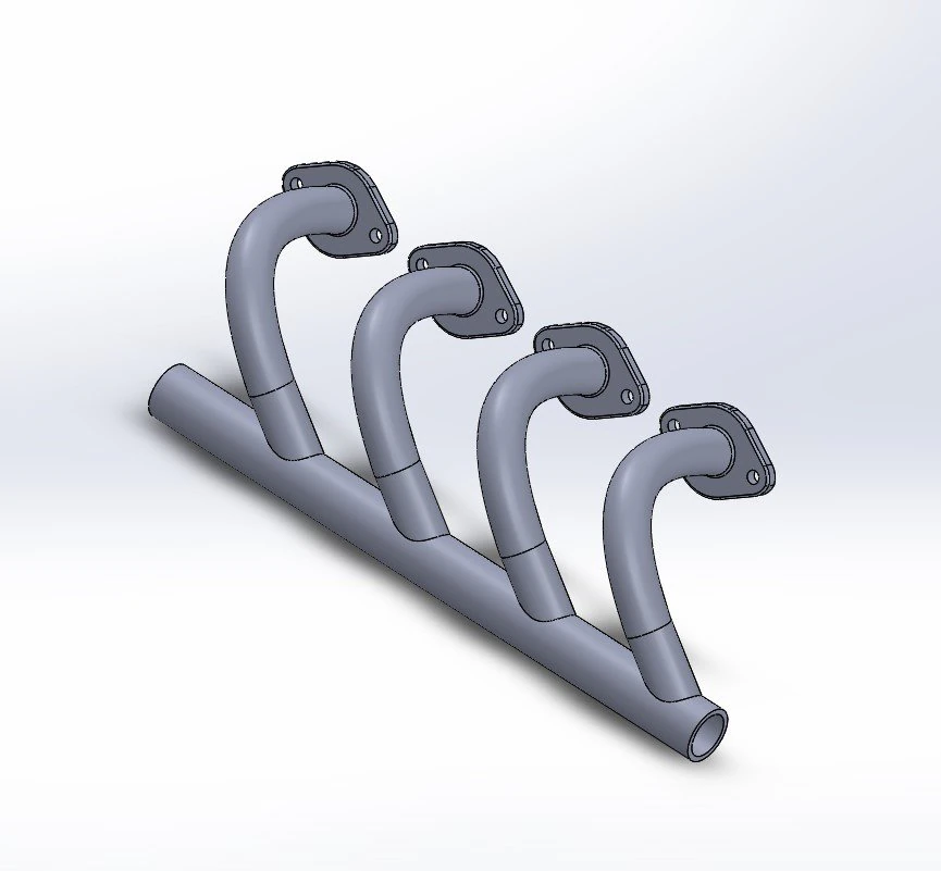 exhaust 3D Print Model .c4d .max .obj .3ds .fbx .stl .blend 