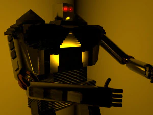 rob&ocirc; Modelo 3D