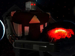 rob&ocirc; Modelo 3D