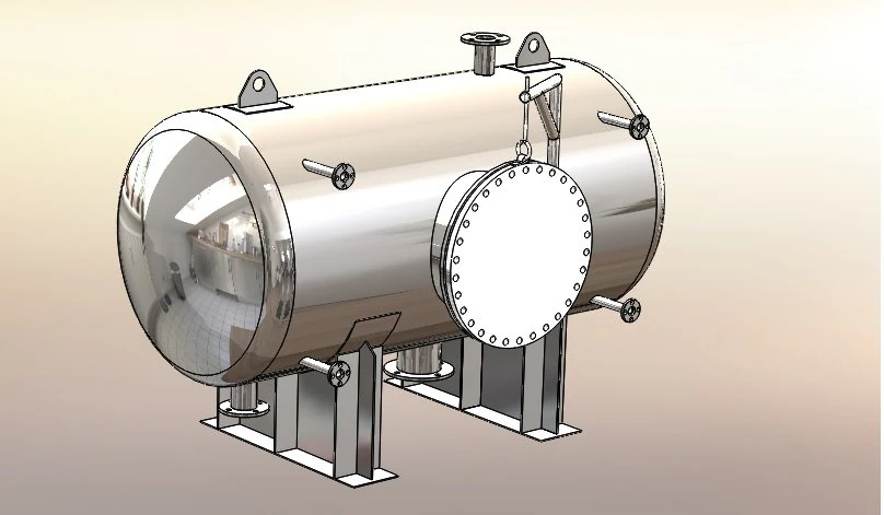 pressure vessel 3d printable 3D Print Model .c4d .max .obj .3ds .fbx .stl .blend