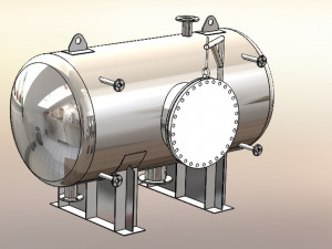 pressure vessel 3d printable 3D प्रिंट मॉडल