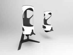 caf&eacute; com massa de cereais - dispensador - impresso em 3D Modelo de Impressão 3D