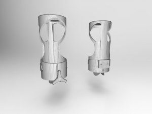 cereal pasta coffee - dispenser - 3d printed Modelo de Impressão 3D
