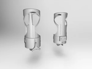 caf&eacute; com massa de cereais - dispensador - impresso em 3D Modelo de Impressão 3D