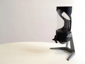 caf&eacute; com massa de cereais - dispensador - impresso em 3D Modelo de Impressão 3D