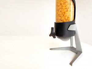 caf&eacute; com massa de cereais - dispensador - impresso em 3D Modelo de Impressão 3D