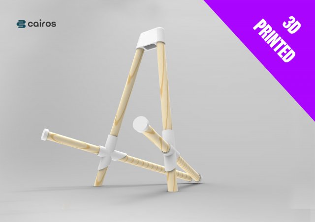 guitar stand - bass stand - 3d printed 3D 打印模型 .c4d .max .obj .3ds .fbx .stl .blend 