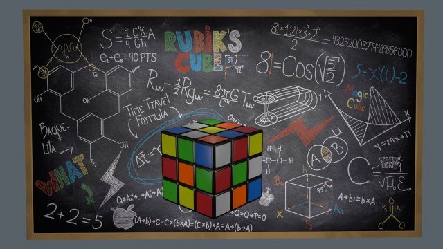 rubik cube Modèle 3D .c4d .max .obj .3ds .fbx .stl .blend 