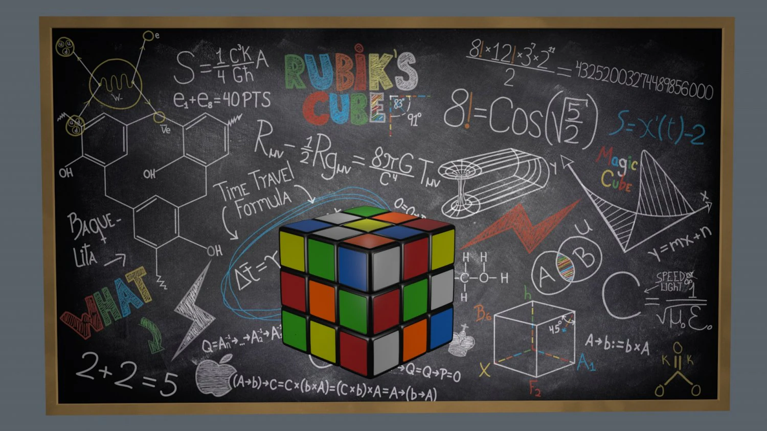 rubik cube 3D Model .c4d .max .obj .3ds .fbx .stl .blend 