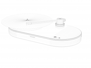 vinyl player harman kardon Model 3D