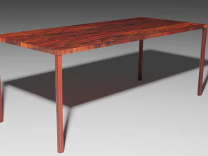 just wooden table for free 3D Model