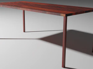 just wooden table for free 3D Model