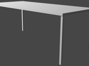 just wooden table for free Model 3D