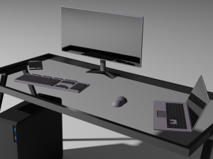 set of devices for work 3D मॉडल