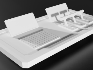 the scifi panels kitbash 3D Model