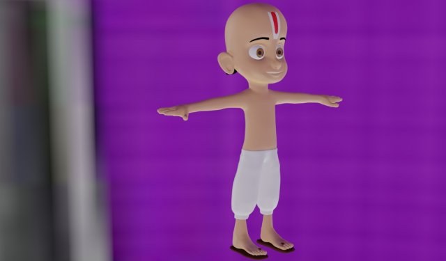 pandit ji 3D 模型 .c4d .max .obj .3ds .fbx .stl .blend 