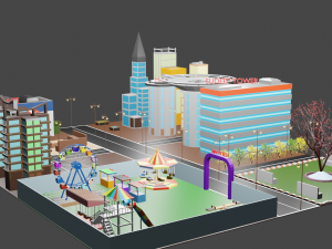 New city Modelo 3D