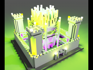castle Modelo 3D