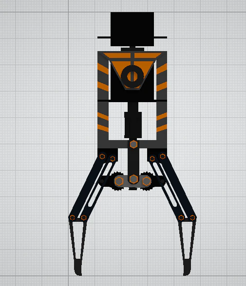 robotic gripper 3D Model .c4d .max .obj .3ds .fbx .stl .blend 