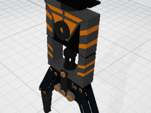 robotic gripper 3D 模型