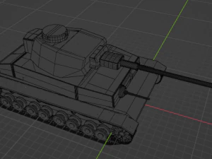 Pz IV H 3D Model