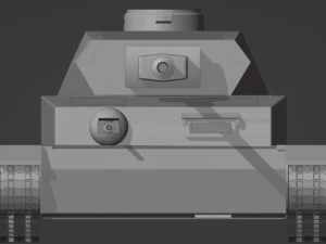 Pz IV H 3D Model