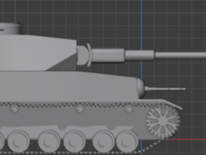 Pz IV H 3D Модель