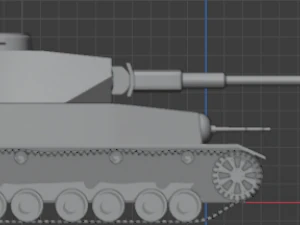 Pz IV H 3D Model
