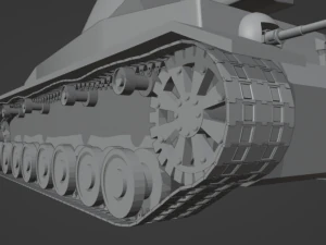 Pz IV H 3D Model